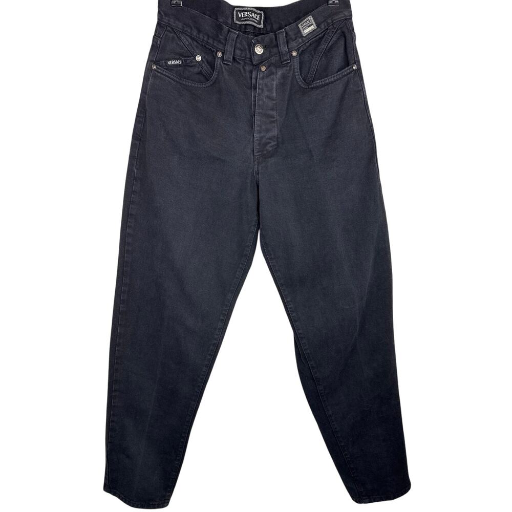 Versace Jeans Couture Men's High-Rise Tapered Jeans, Vintage